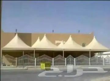 مظلات وسواتر وجلسات وجميع أعمال الحداده 7