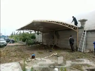 مظلات وسواتر وجلسات وجميع أعمال الحداده 10