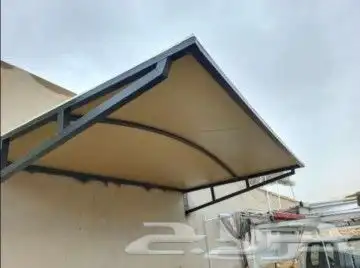 مظلات وسواتر وجلسات وجميع أعمال الحداده 2