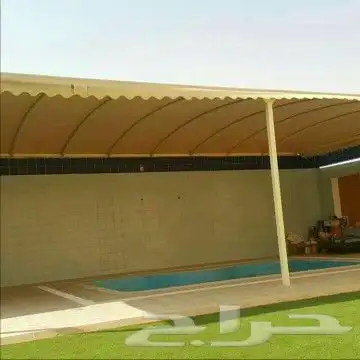 مظلات وسواتر وجلسات وجميع أعمال الحداده 39