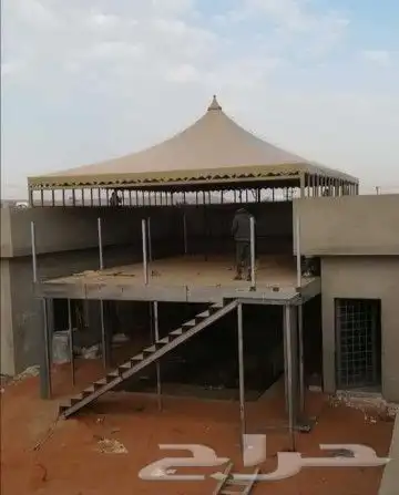 مظلات وسواتر وجلسات وجميع أعمال الحداده 3