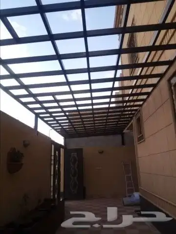 مظلات وسواتر وجلسات وجميع أعمال الحداده 28