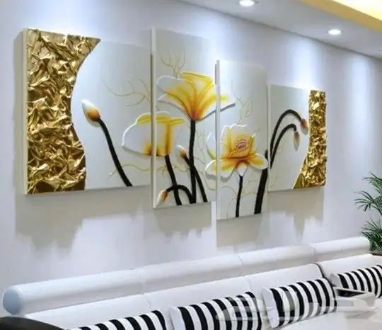 لوحات فنيه مودرن رسم يدوي إحترافي 4