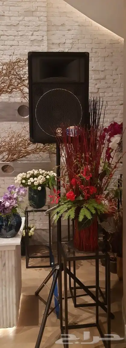 تاجير سماعات ياماها ومرونتاربو و RCF 2