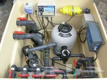 تصميم و تنفيذ مسابح و تصليح عمليات الفلترة و 4