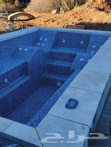 تصميم و تنفيذ مسابح و تصليح عمليات الفلترة و 0