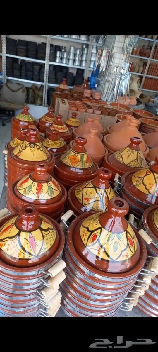طواجن مغربي قصريات مغربيه مجامر فخار طنجه مغربيه فخاريات 0