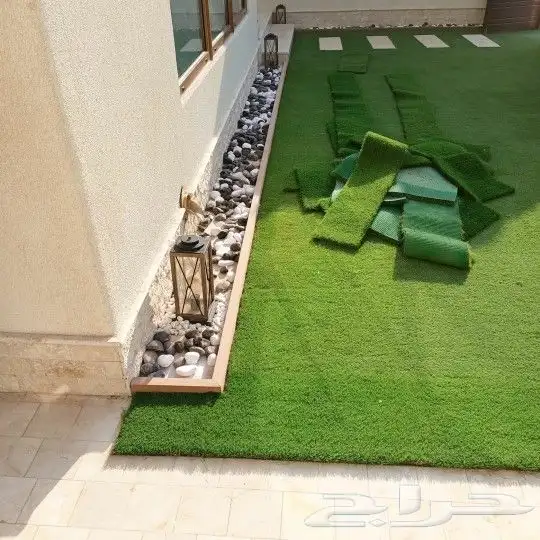 تنسيق حدائق تيل طبيعي 7