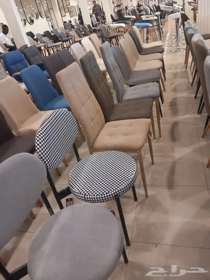 كراسي طاولات طعام مفرده 5