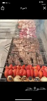معلم مشويات ابوفارس للشوي الخارجي استراحات وخيم برمنازل رقم 0