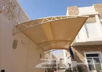 مظلات وسواتر وجميع أعمال الحداده 22