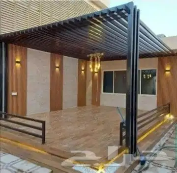 مظلات وسواتر وجميع أعمال الحداده 8