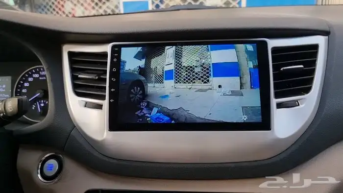 شاشة توسان 2017 مع كامره خلفيه واماميه و CarPlay 3