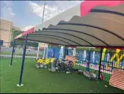 مظلات وسواتر وجميع أعمال الحداده 44