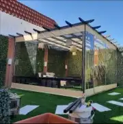 مظلات وسواتر وجميع أعمال الحداده 0