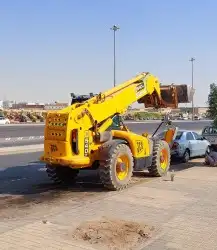 تاجير معدات ثقيله وكرينات والرافعات الشوكيه والمان لفت 1