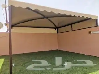 مظلات وسواتر وجميع أعمال الحداده 12