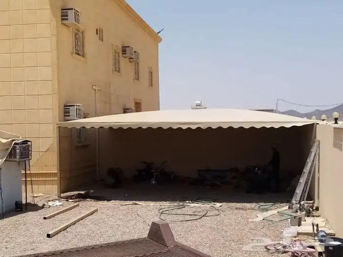 مظلات وسواتر وجميع أعمال الحداده 15