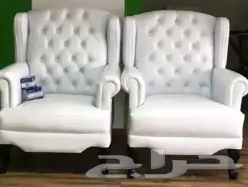 كنبات جلد سوبر منزلي مكتبي مقاهي فنادقي 1