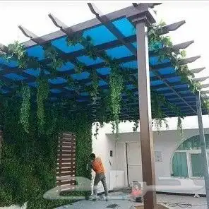 مظلات و سواتر وجميع اعمال الحداده لتواصل ابو محمد 0552299570 8