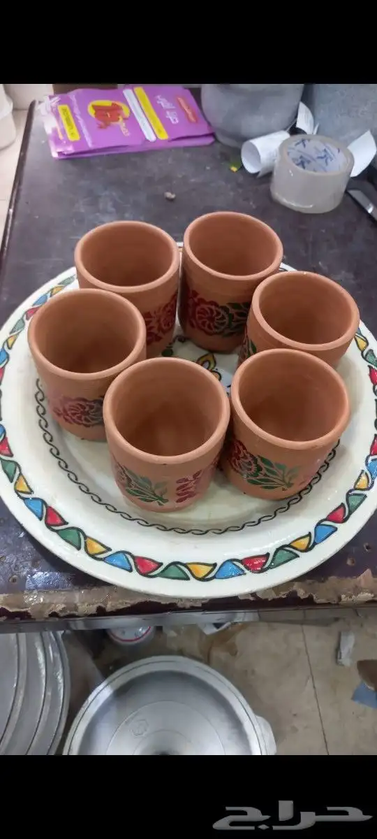 كاسات فخار حق شاهي وفي حق مويه 1