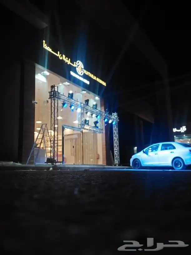 افتتاحات وبالونات ليازر إضائات بوثات 2