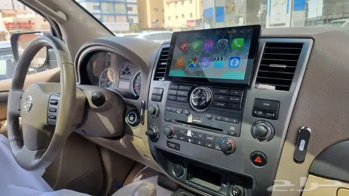 شاشة نيسان ارمادا 2010 توليف مع كامره خلفيه 0