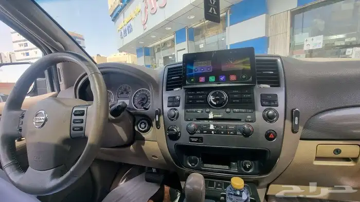 شاشة نيسان ارمادا 2010 توليف مع كامره خلفيه 2