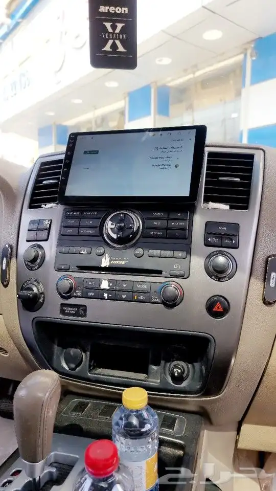 شاشة نيسان ارمادا 2010 توليف مع كامره خلفيه 6