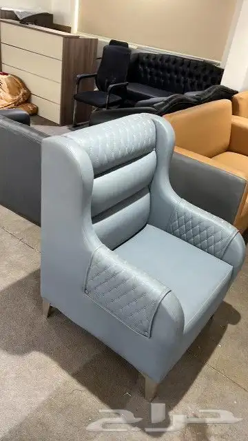 كراسي كنبات جلد مكتبي مقاهي فندقي منزلي عملي 4