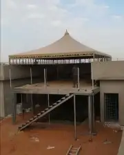 مظلات وسواتر وجميع أعمال الحداده 1