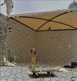مظلات وسواتر وجميع أعمال الحداده 25