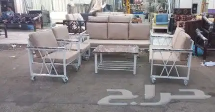جلسات خارجيه خيزران وخشب وحديد حسب الطلب 34