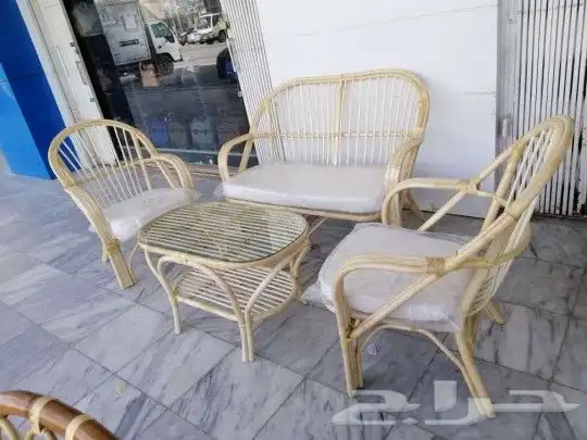 جلسات خارجيه خيزران وخشب وحديد حسب الطلب 6