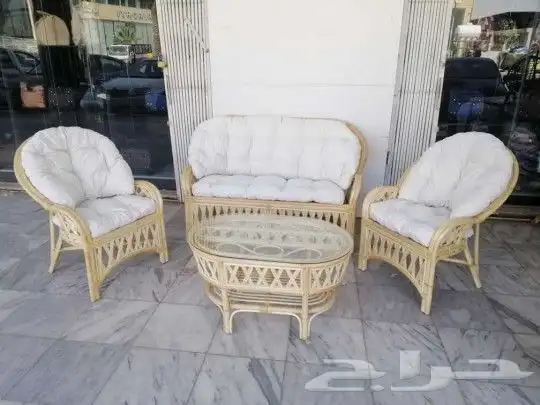 جلسات خارجيه خيزران وخشب وحديد حسب الطلب 9