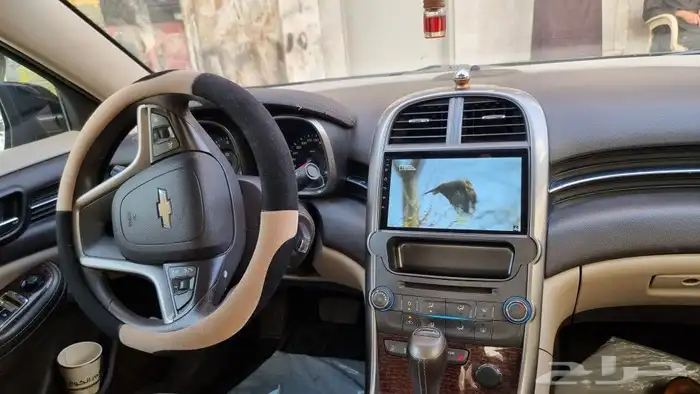 شاشة ماليبو 2013 مع كامره خلفيه نظام أندرويد و CarPlay 5