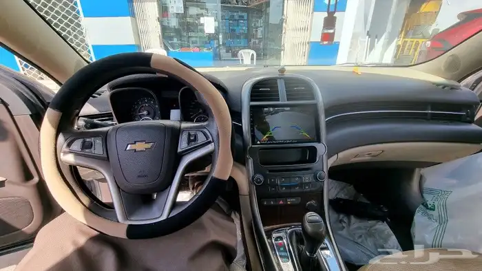 شاشة ماليبو 2013 مع كامره خلفيه نظام أندرويد و CarPlay 2