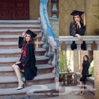 ارواب وعبايات تخرج بالاسم والمقاسات حسب الطلب 16