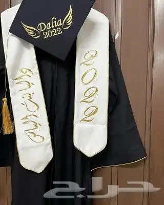 ارواب وعبايات تخرج بالاسم والمقاسات حسب الطلب 10