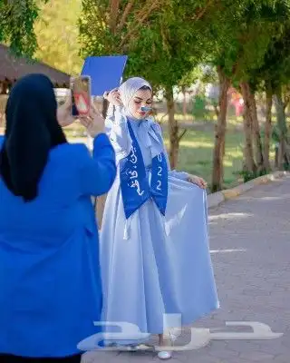 ارواب وعبايات تخرج بالاسم والمقاسات حسب الطلب 7