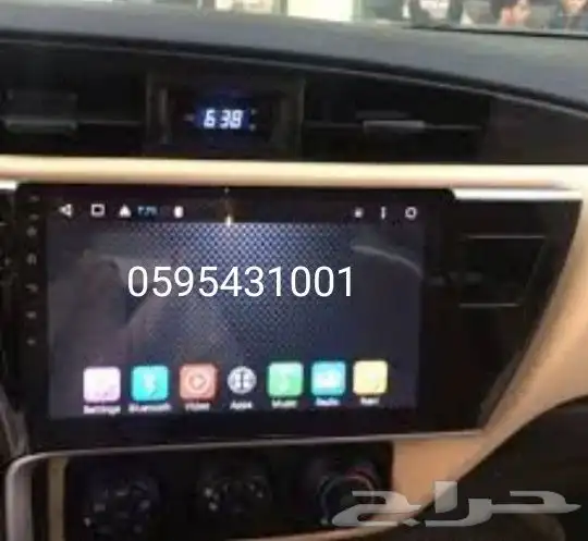 شاشة اندرويد للكورولا جديده ضمان 6 اشهر ب450 2