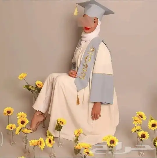 ارواب وعبايات تخرج بالاسم والمقاسات حسب الطلب 49