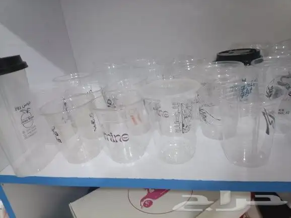 طباعة كاسات سلك سكرين و استيكر 1