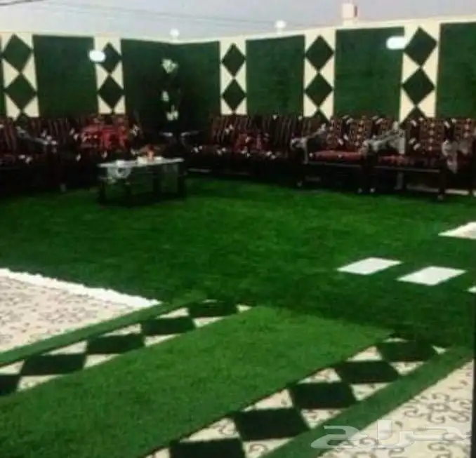 تركيب فرش موكيت مشمع فينيل عشب صناعي سجاد 9