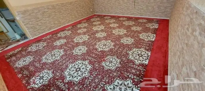 تركيب فرش موكيت مشمع فينيل عشب صناعي سجاد 0