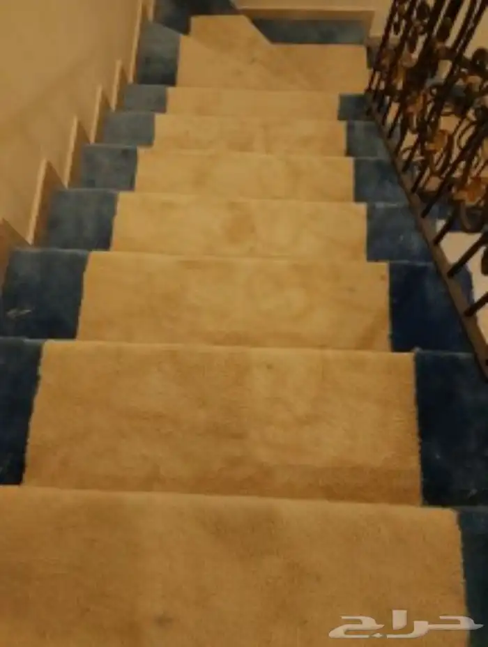 تركيب فرش موكيت مشمع فينيل عشب صناعي سجاد 12