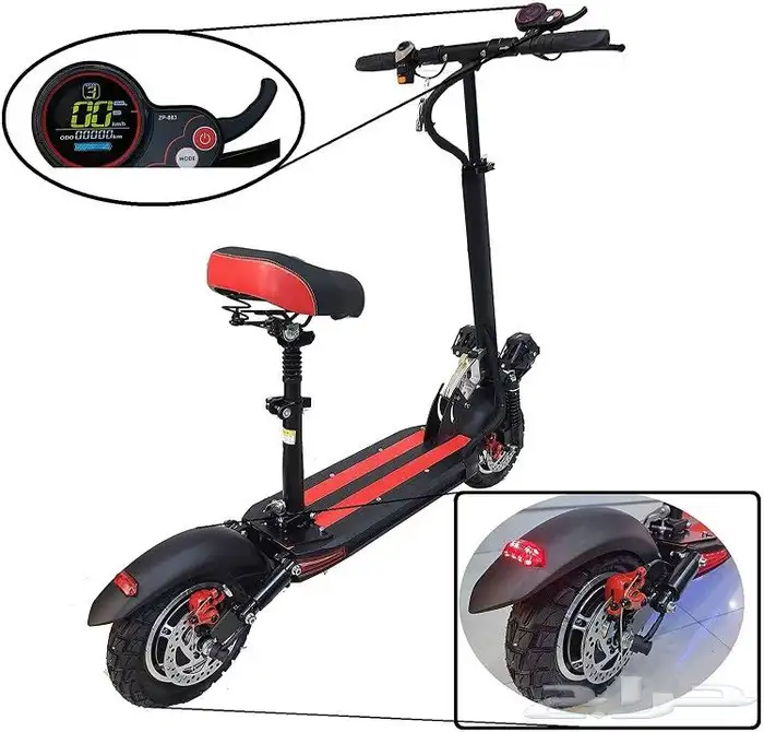 سكوتر كهربائي كرسي 1250 ريال جديد بكرتونه 1