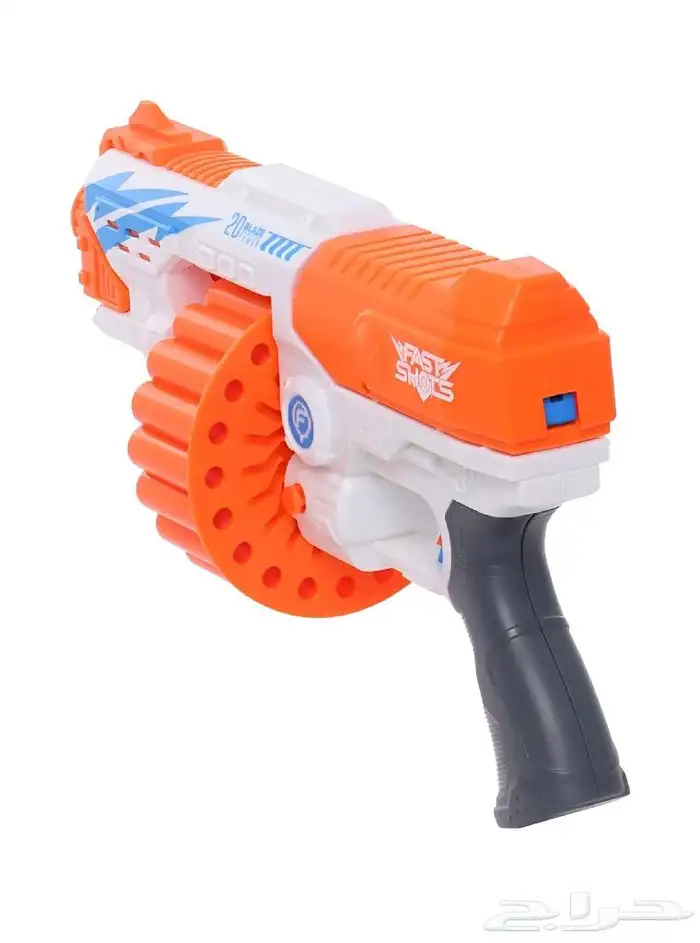 مسدس قاذف مع 40 طلقة اسفنجية 1