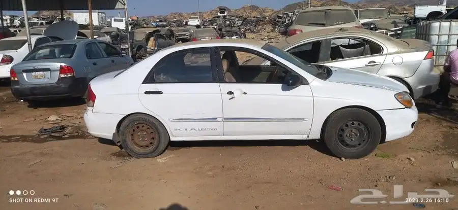 سياره كيا سيراتو موديل 2007 تشليح قطع غيار مستعمله فقط 2