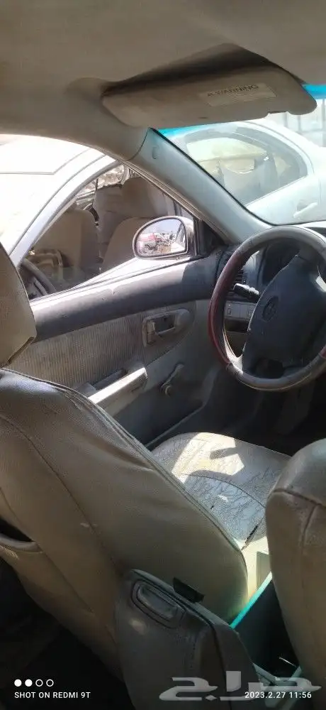 سياره كيا سيراتو موديل 2007 تشليح قطع غيار مستعمله فقط 10